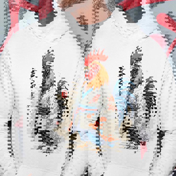 和風チキン 和風美鶏 ストリートウェア パーカー 面白い贈り物