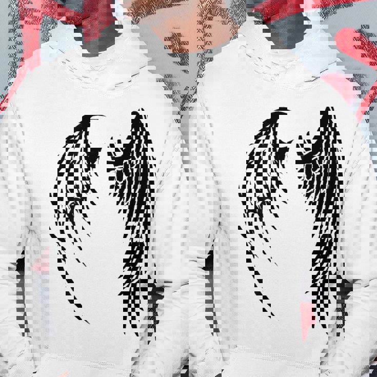 天使 悪魔 翼 神話 信仰 パーカー 面白い贈り物