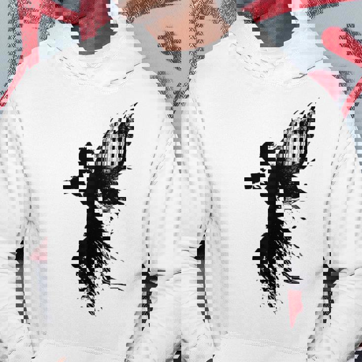 妖精 神話 ホールド カメラ グラフィック ファンタジー ポートレート 妖精 パーカー 面白い贈り物