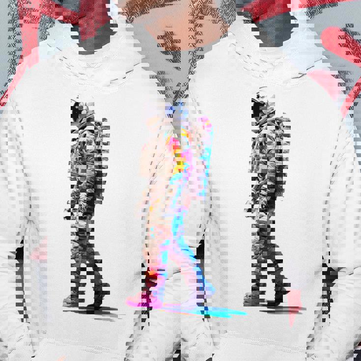 宇宙飛行士 宇宙モチーフ カラフル 宇宙飛行士 パーカー 面白い贈り物