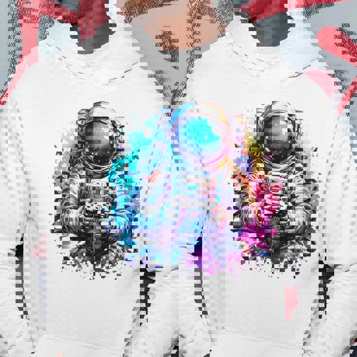 宇宙飛行士宇宙ギフト 科学ギフト 面白い宇宙ゲーマー パーカー 面白い贈り物