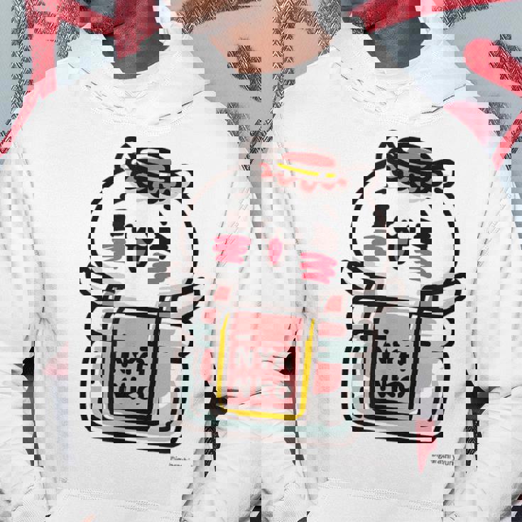 愛しすぎて大好きすぎる。ペアデザイン にゃんこジャム パーカー 面白い贈り物