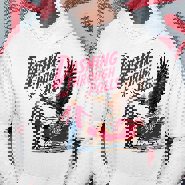 投票を駆け抜ける 面白い選挙結果 トランプ クリスマス パーカー 面白い贈り物