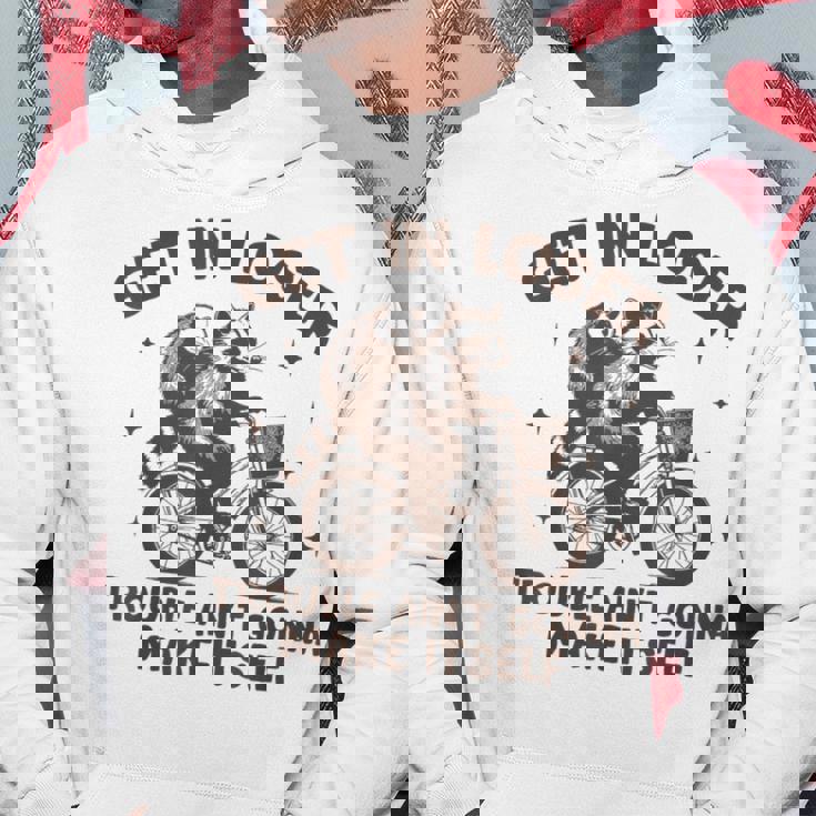 敗者トラブルに巻き込まれてもラクーンポッサムにはならない パーカー 面白い贈り物