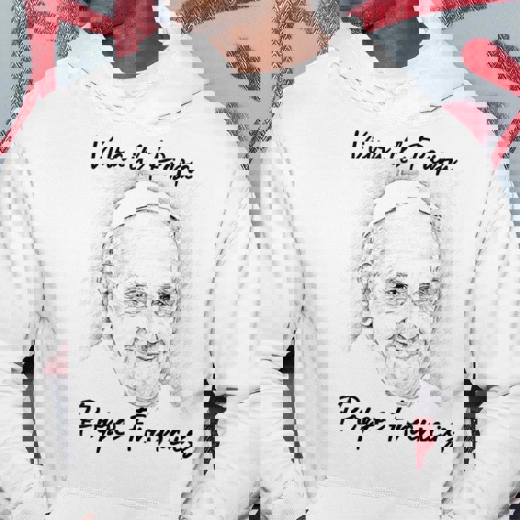 教皇フランシスコ クリスチャン カトリック ビバ イル パパ 教皇 フランシスコ パーカー 面白い贈り物