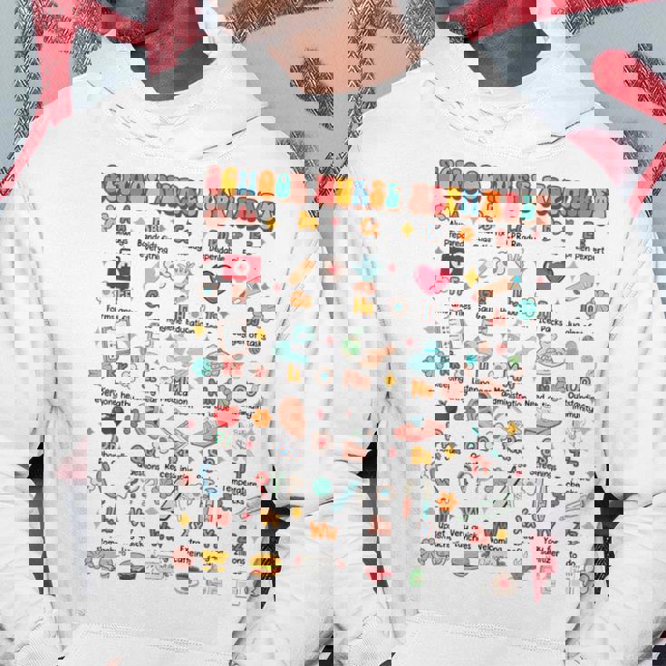 新学期 面白い 学校 看護師 アルファベット 学校 看護師 生活 パーカー 面白い贈り物