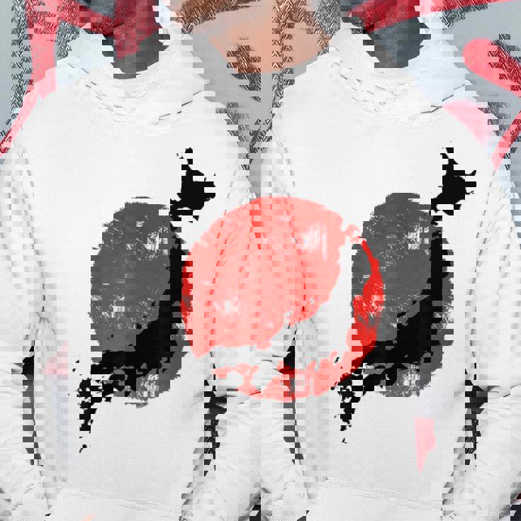 日本 赤 太陽 日本 列島 地図 かっこいい 国旗 スタイル パーカー 面白い贈り物