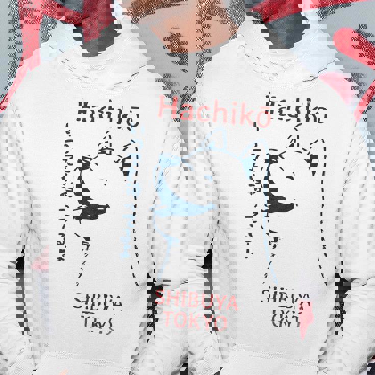 日本の犬 漢字ハチ公 柴犬 パーカー 面白い贈り物