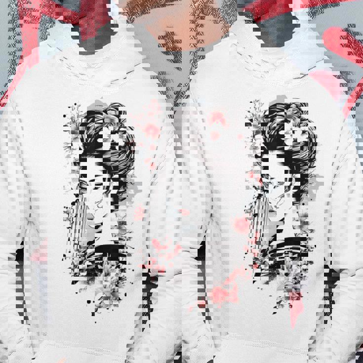 日本の芸者アートグラフィックtシャツ メンズ レディース キッズ パーカー 面白い贈り物