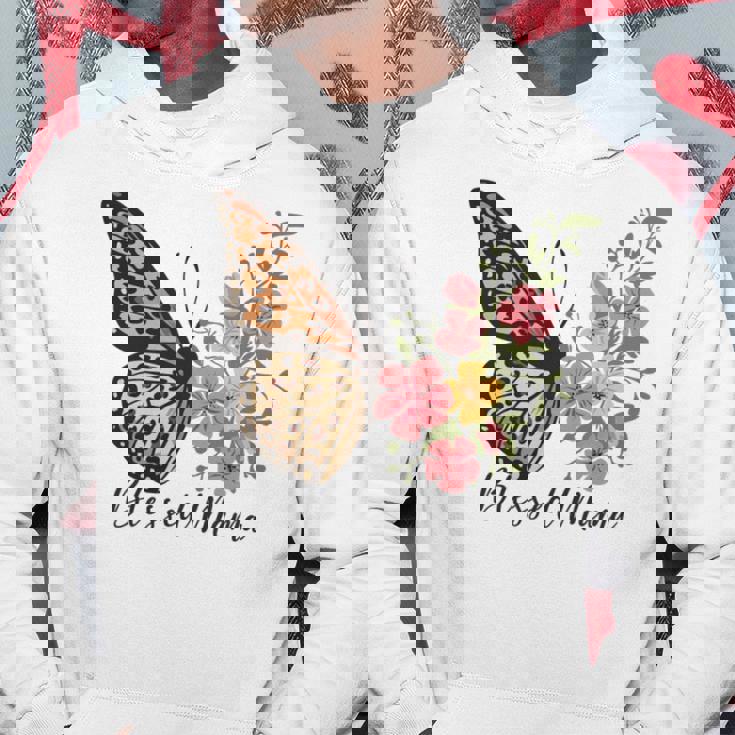 最高のママ史上最高の母の日祝福されたママ 長袖tシャツ パーカー 面白い贈り物