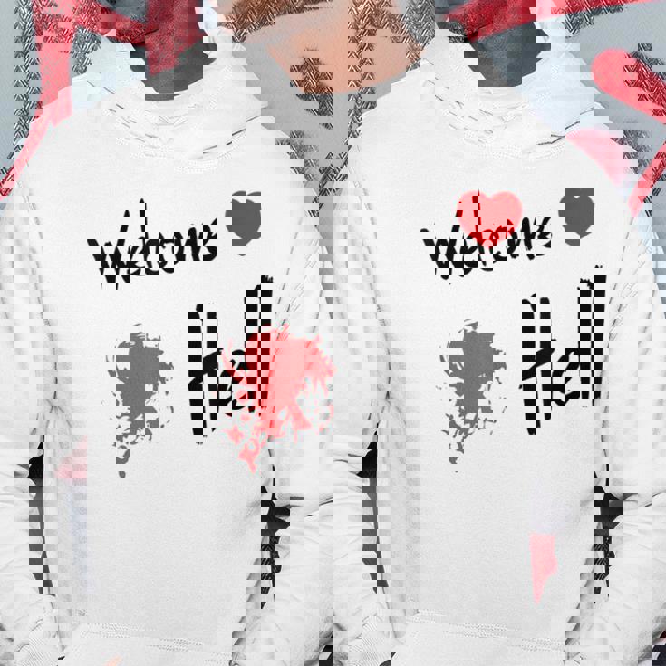 東方プロジェクト ウェルカム地獄幻想郷 リラックス パーカー 面白い贈り物