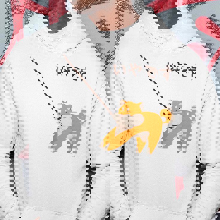 柴犬 犬 嫌です 拒否柴 散歩拒否 帰宅拒否 赤柴 怒柴 怒った犬 かわいい おもしろ パーカー 面白い贈り物