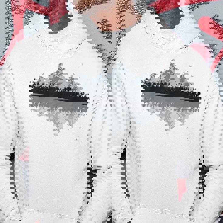 森 山 反射 野生動物 自然 ハイキング ハイカー パーカー 面白い贈り物