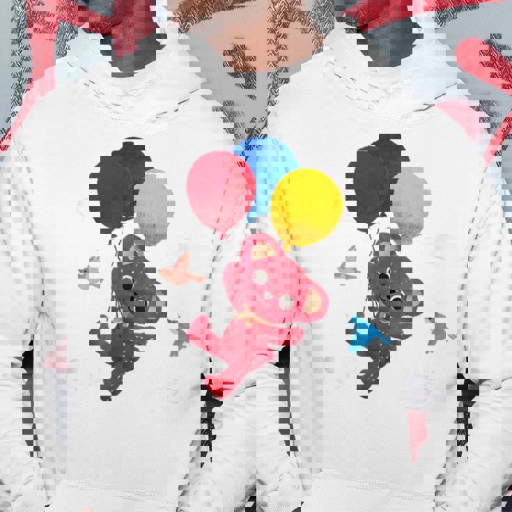 森のぬいぐるみラズ ぷかぷか風船 パーカー 面白い贈り物