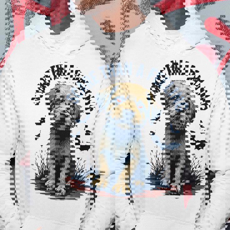 気持ちより怖い愛らしい子犬 パーカー 面白い贈り物