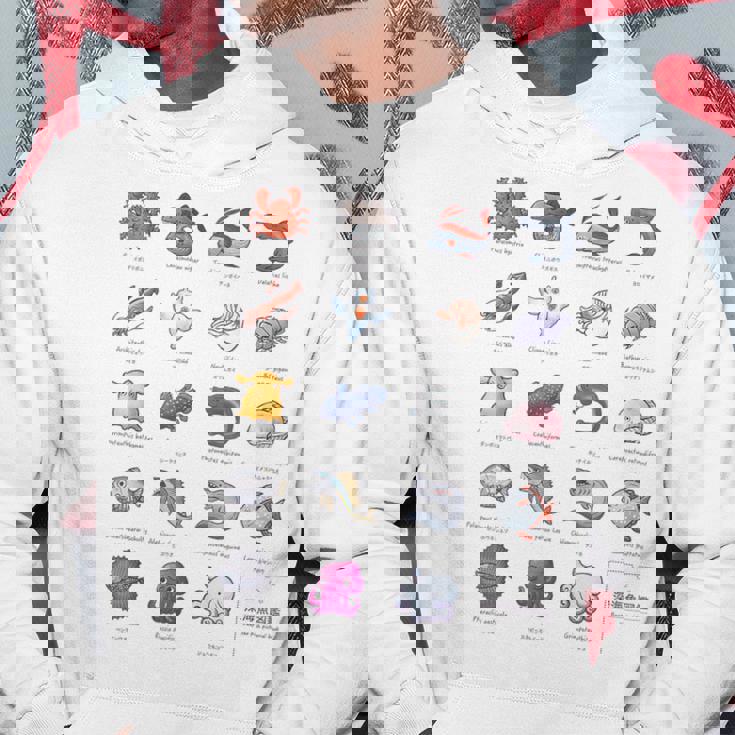 深海魚図鑑2 パーカー 面白い贈り物