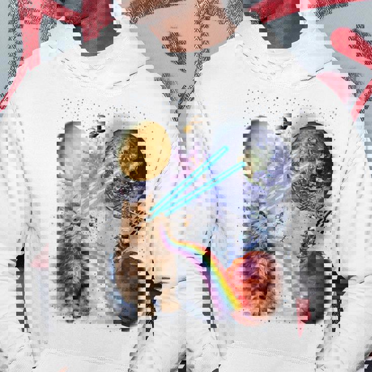 猫 ねこ 宇宙 惑星 パーカー 面白い贈り物