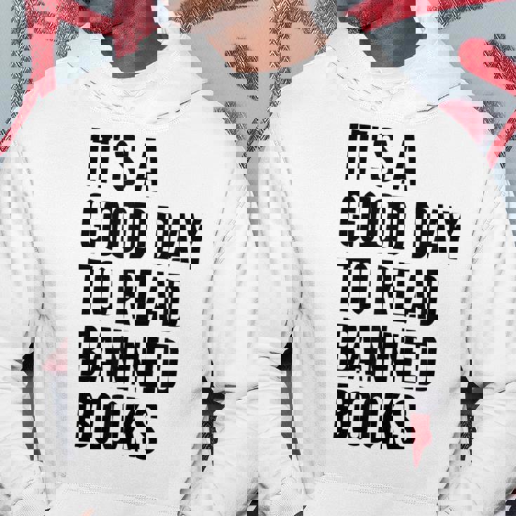 禁止された本を読むのに良い日だ面白いヴィンテージ パーカー 面白い贈り物