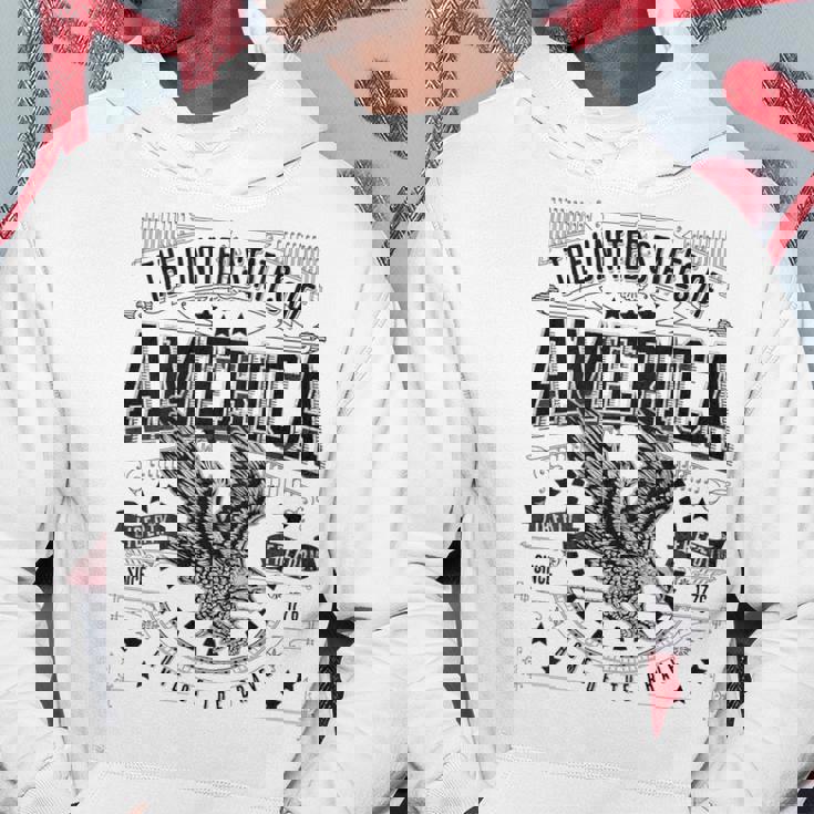 米国 アメリカン イーグル アメリカ国旗 パトリオット Usa バックプリント メンズ パーカー 面白い贈り物