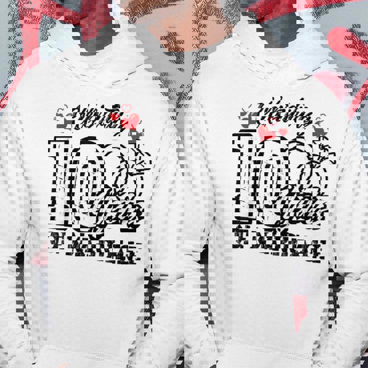 結婚10周年記念マッチング・ギフト パーカー 面白い贈り物