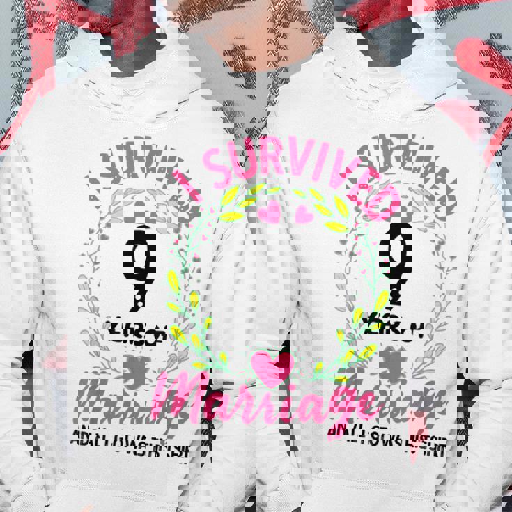 結婚9年 結婚9周年 パーカー 面白い贈り物