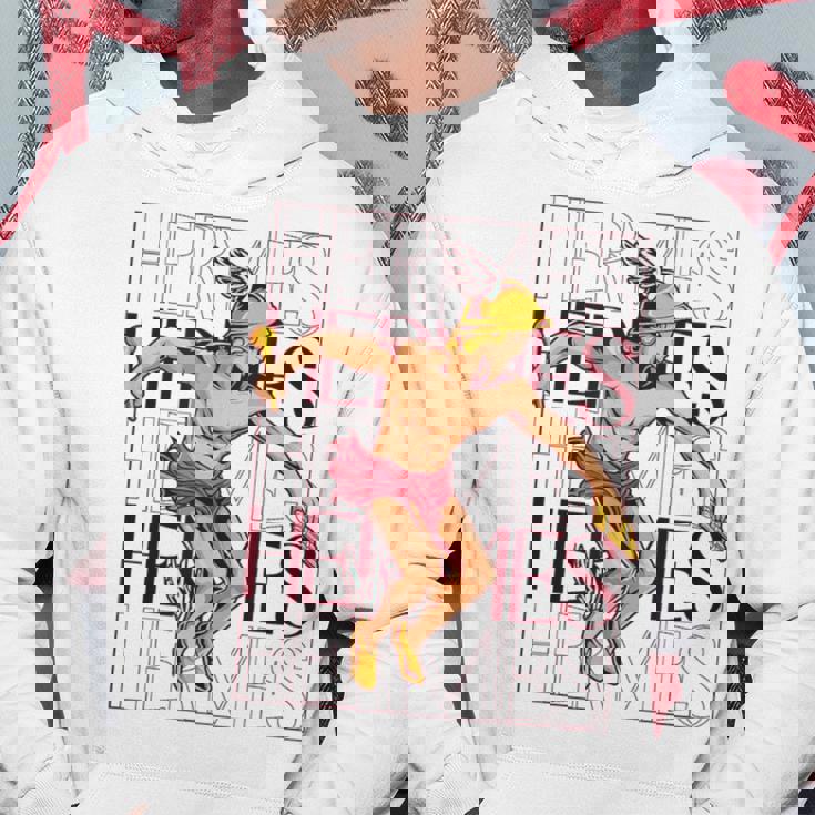 翼を持つ空飛ぶメッセンジャー エルメス パーカー 面白い贈り物