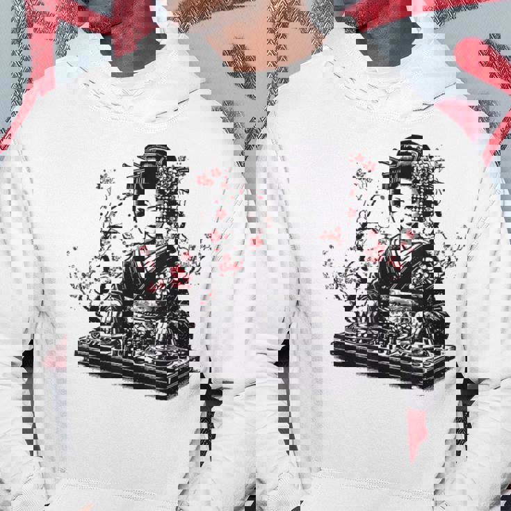 芸者 Dj 着物 和 美的 原宿 パーカー 面白い贈り物