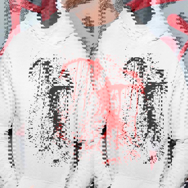 血まみれの傷 ハロウィンコスチューム 血はね けが ゾンビ パーカー 面白い贈り物