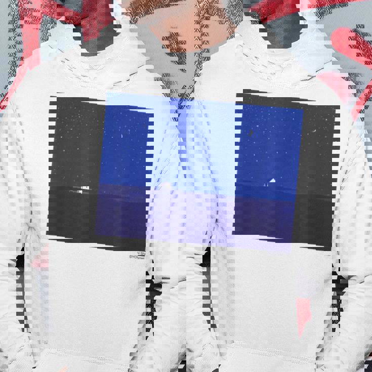 詩とメルヘン 葉祥明 真夜中 パーカー 面白い贈り物