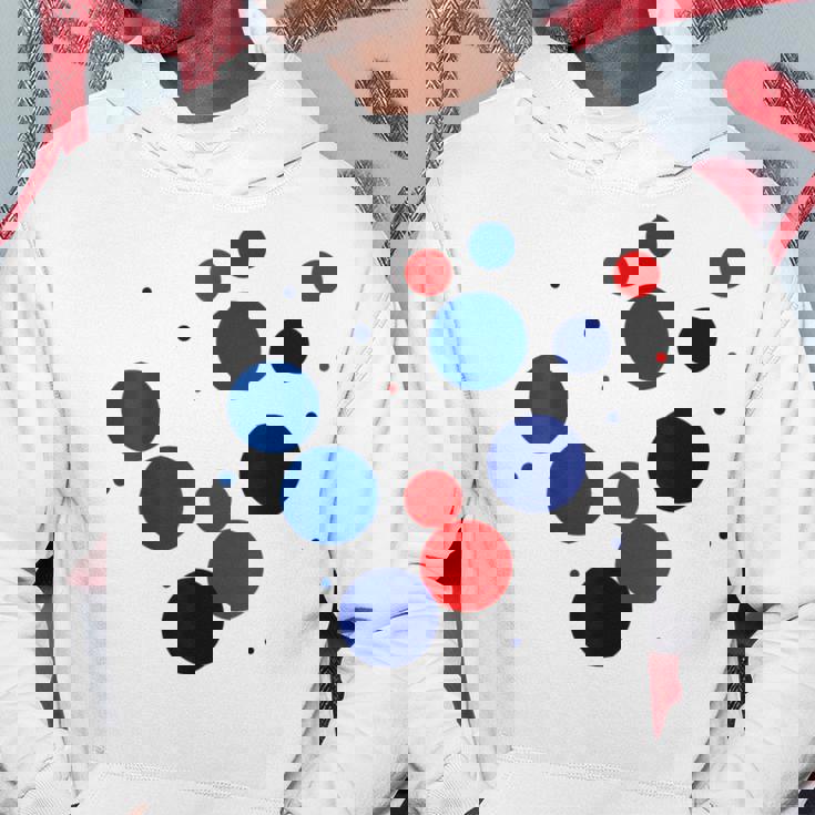 赤 青 ドット イベント 家族 お揃い パーカー 面白い贈り物