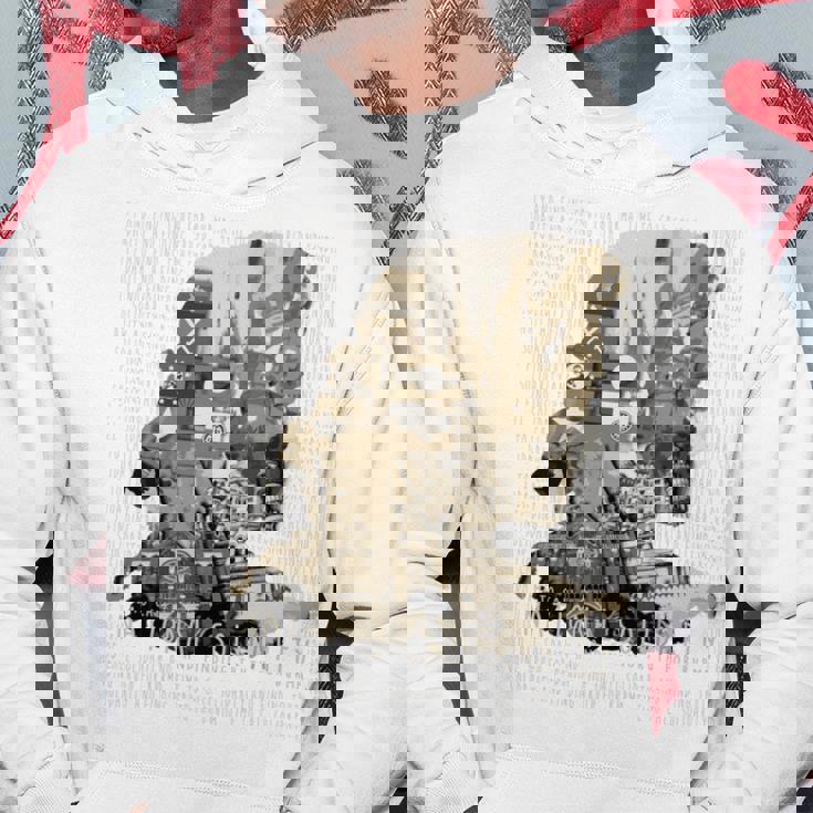 連帯を呼ぶ時 我々はaunganuu Kyiと共に 長袖tシャツ パーカー 面白い贈り物