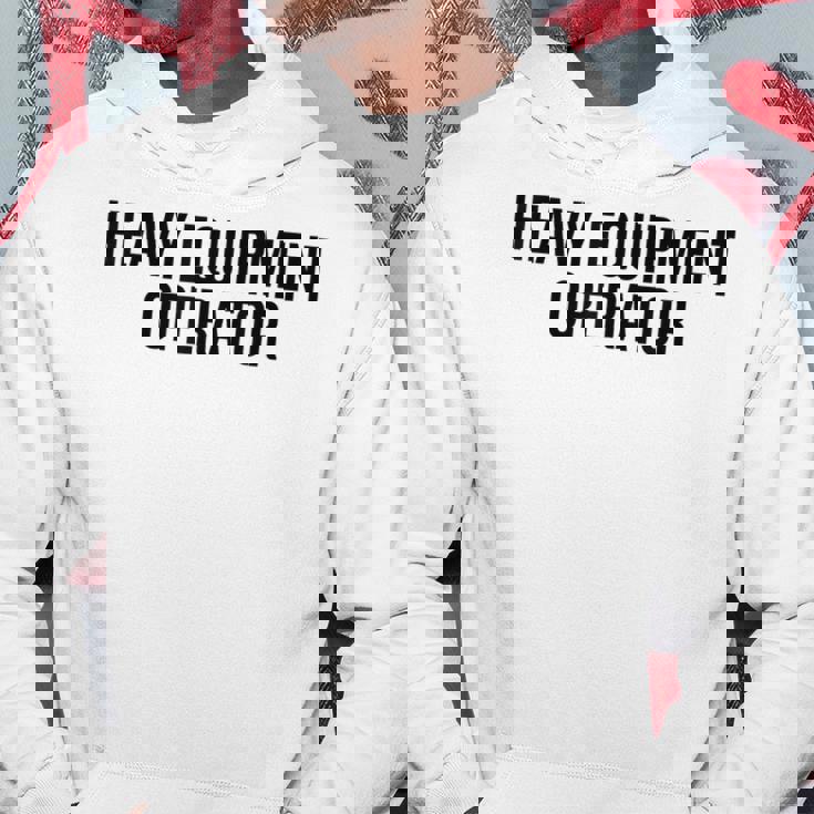 重機オペレーター キャリア 新 プロフェッショナル モダン パーカー 面白い贈り物