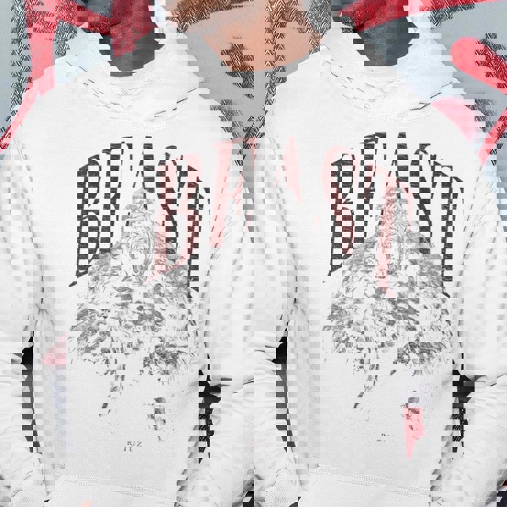 バックプリント 野生の落書きゴリラカラフルな動物猿猿ゴリラ パーカー 面白い贈り物