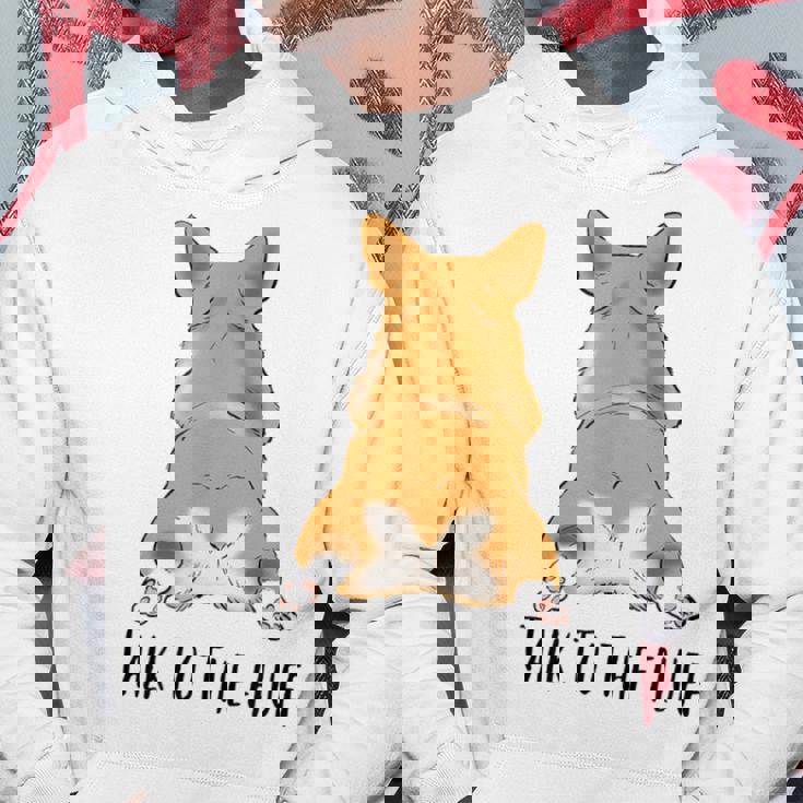 面白いコーギー、コーギーバット、コーギースプルーティング、コーギーママへのギフト。 パーカー 面白い贈り物