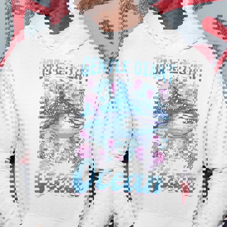 面白いジンベイザメ 動物 優しい海の巨人 パーカー 面白い贈り物