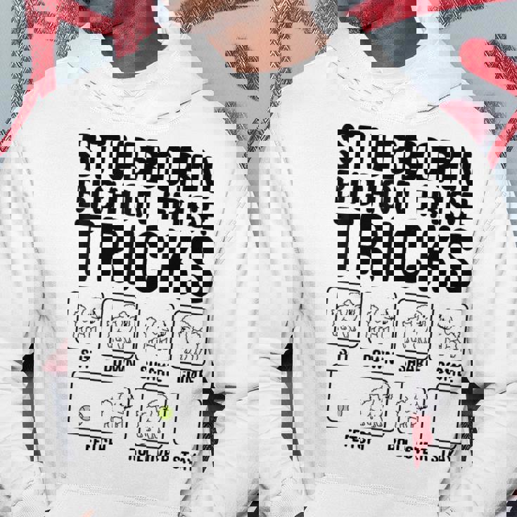 頑固なビションフリーゼ トリックドッグ パーカー 面白い贈り物