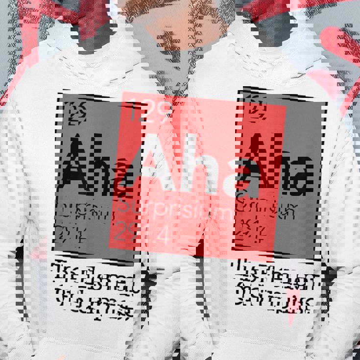 驚きの元素 周期表 129 アハ サプライズ パーカー 面白い贈り物