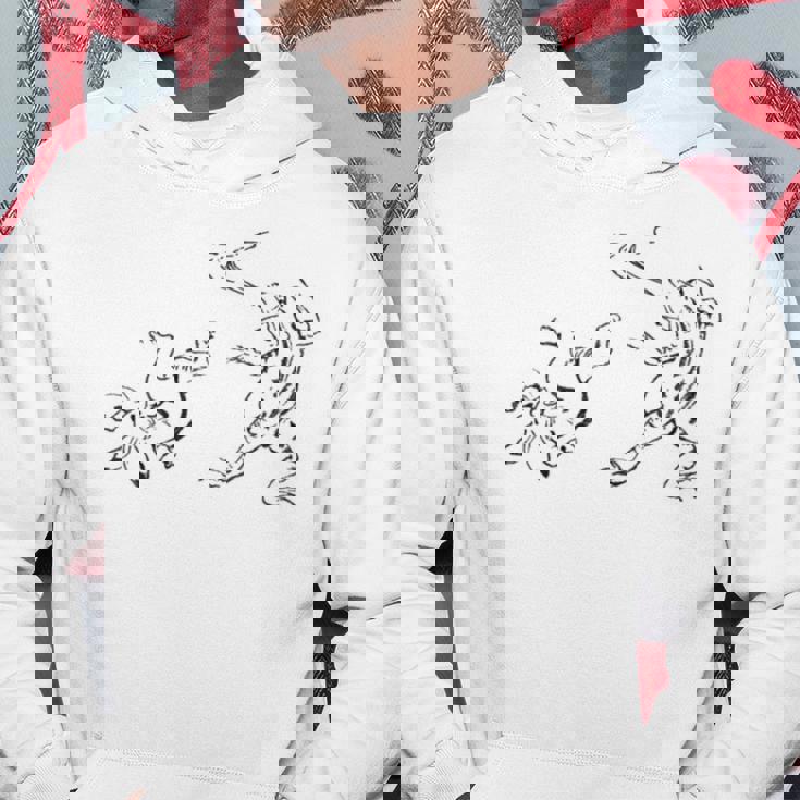 鳥獣戯画《蛙と兎・相撲》かえる うさぎ【日本・世界の名画】日本画 和柄 美術館アート 長袖tシャツ パーカー 面白い贈り物