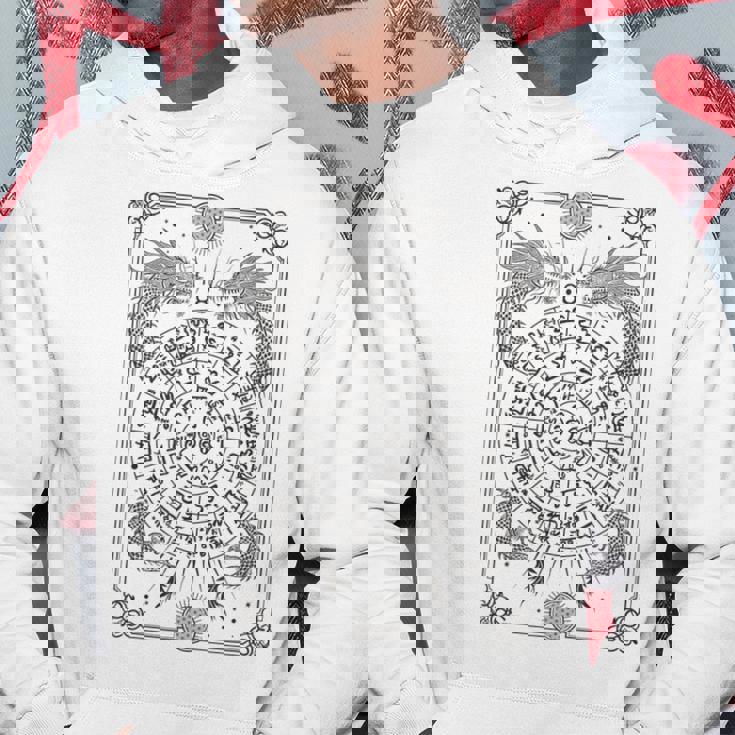 龍体文字フトマニ図 タロット 幸運 パーカー 面白い贈り物