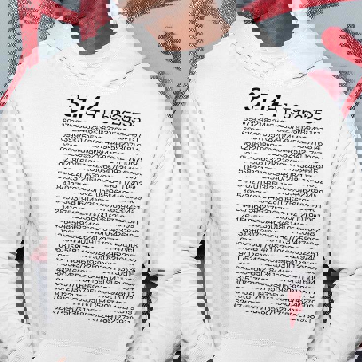 （背中側 バックプリント）314 円周率 パイ《数学》【変なtシャツ屋さん】理数系 数字 メッセージ 面白い パーカー 面白い贈り物