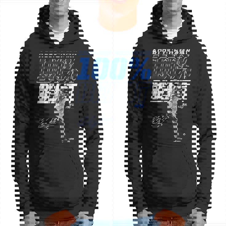 100 Beast Aroldis Chapman Texas Mlbpa パーカー