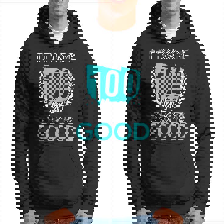 100年かけてここまで来た 面白い誕生日ユーモア パーカー