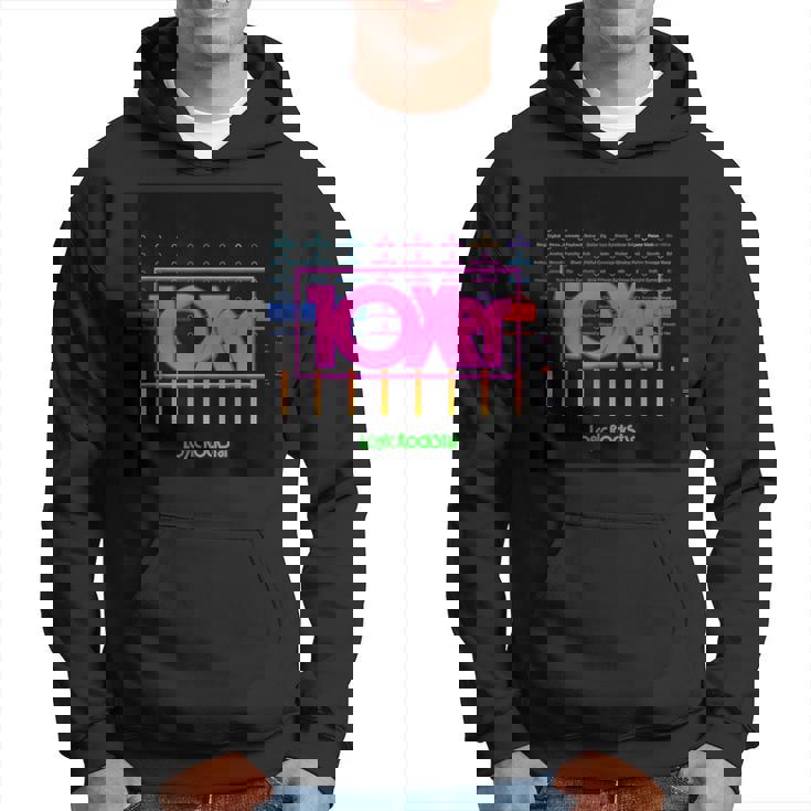 10Xer クール オリジナルアートワーク ロックスター エレクトロニック バンド パーカー