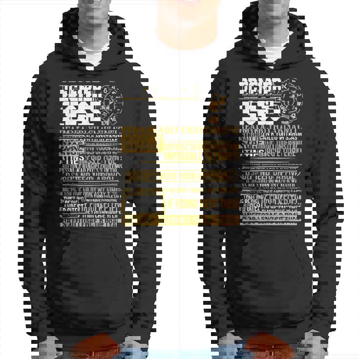 1965年 12月座 誕生日ギフト Born 12月agitarius パーカー