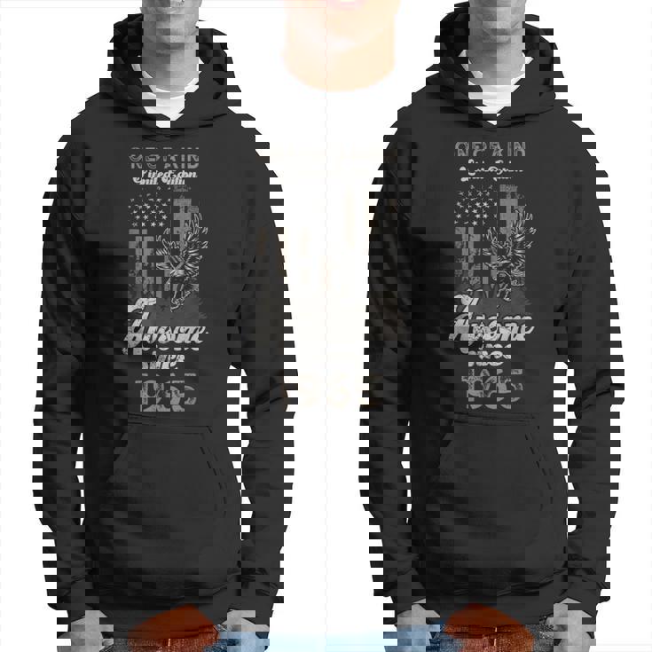 1965年、アメリカ国旗、イーグル、60歳の誕生日、愛国的 パーカー