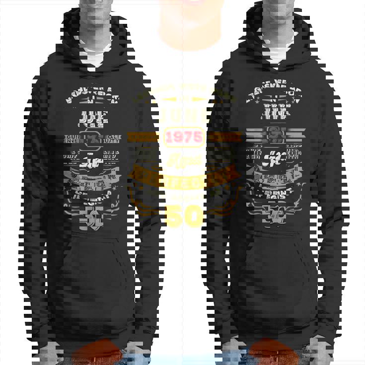 1975年6月生まれ、50歳のヴィンテージ・バースデー・レジェンドたち パーカー