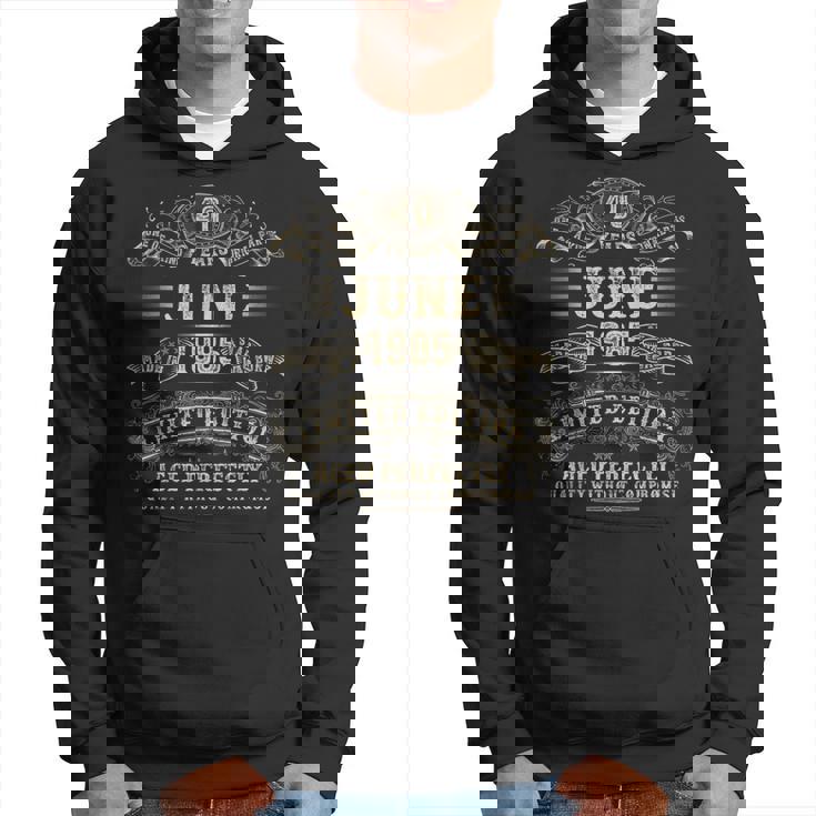 1985年6月 40歳 誕生日プレゼント 男性用 40歳 誕生日 パーカー