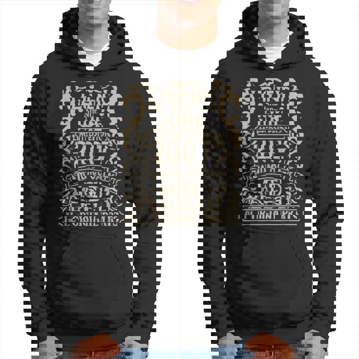 2007年6月 18歳の誕生日デコレーション ヴィンテージ 18歳の誕生日 パーカー