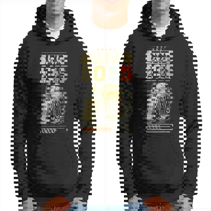 2025 年のお父さん 出産のお知らせ 父親になる予定の人 未来のお父さん パーカー