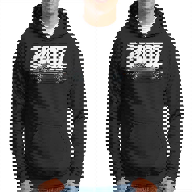 240Z クラシック オールドスクール 日本のクラシックカー パーカー